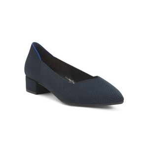 NEW ROTHY'S The High Point Comfort Heels Sz 12 Navy Slip On Office Preppy